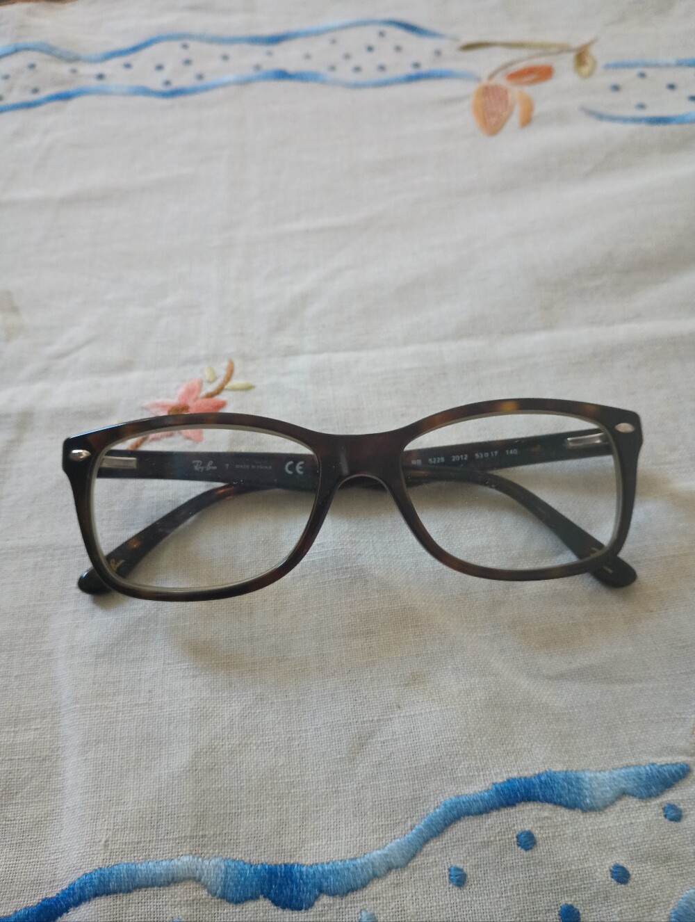 Ray-Ban RB5228 (2012 Dark Havana colorway)